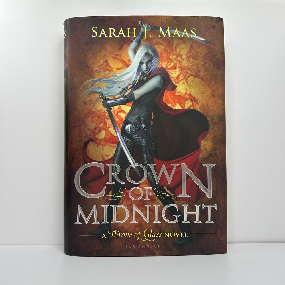 Crown of Midnight 1st Print Hardcover by Sarah J. Maas Throne of Glass